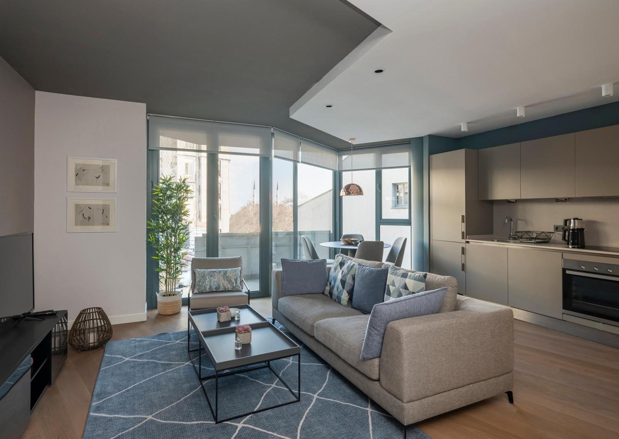 Bright Modern 1bd Brand New Scenic Balcony! #66 Appartement Istambul